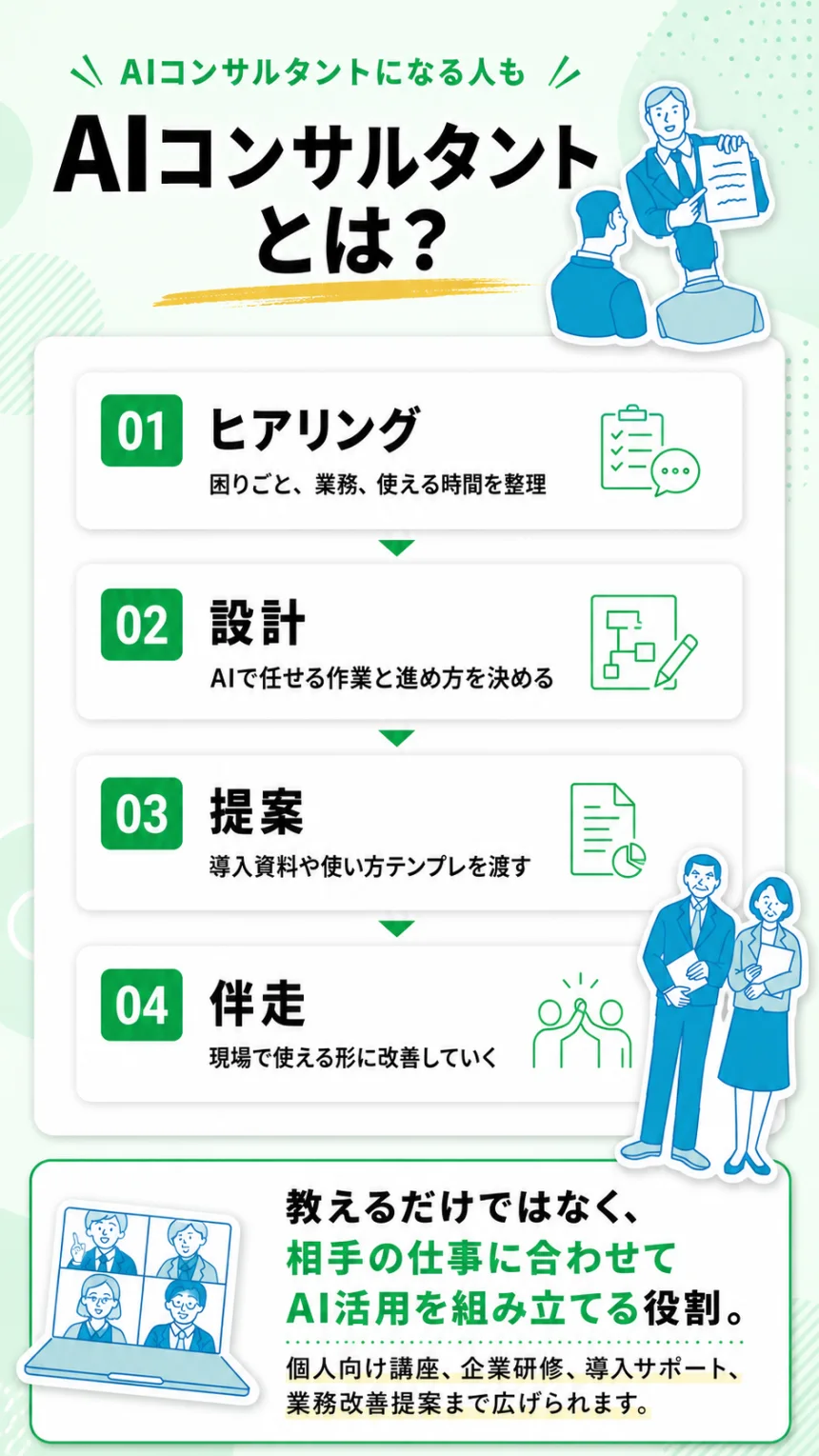 AIコンサルタントとは何かを説明するセクション